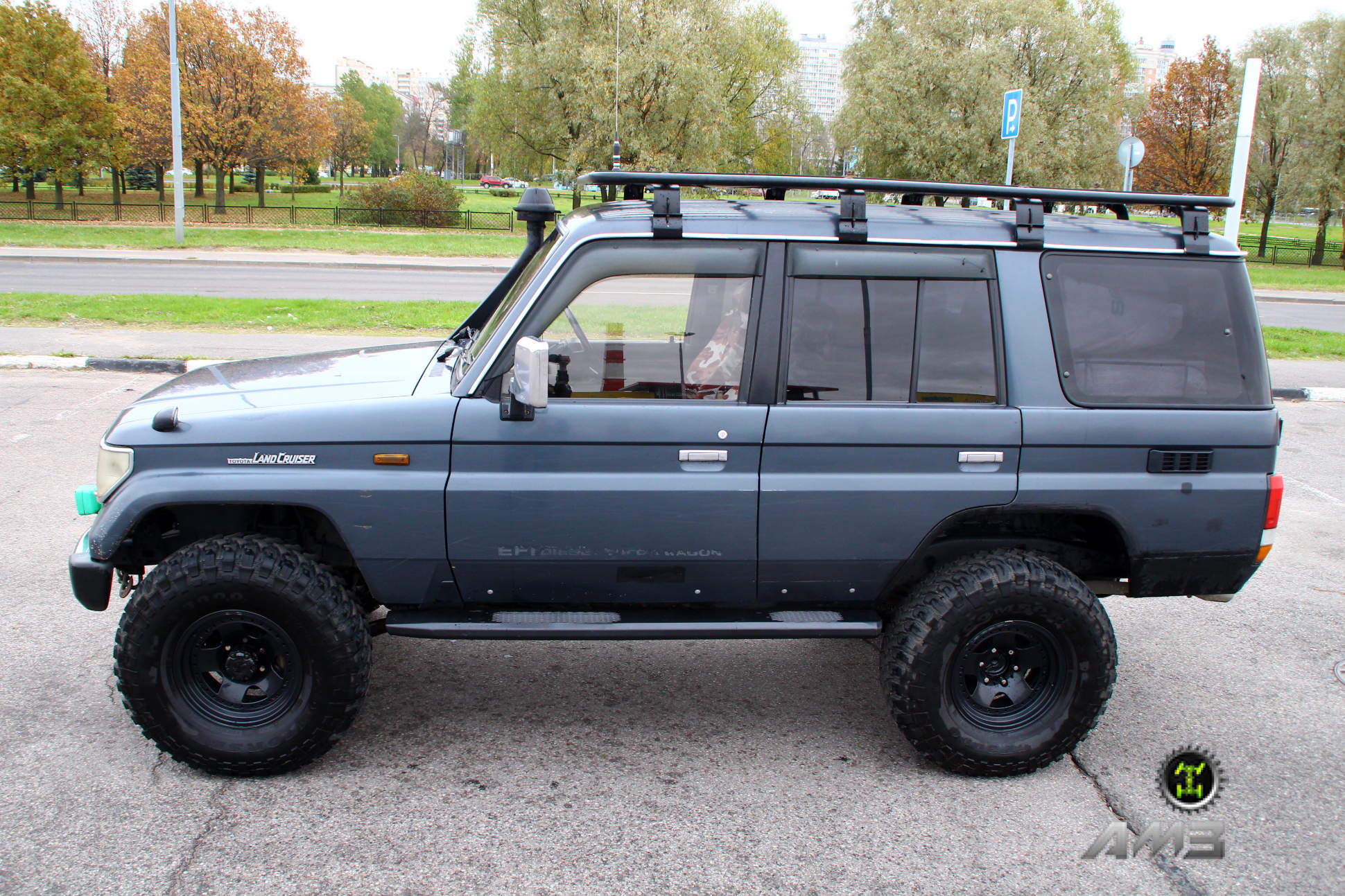 Силовые пороги Toyota Land Cruiser Prado 78 (длинная) — изображение 6