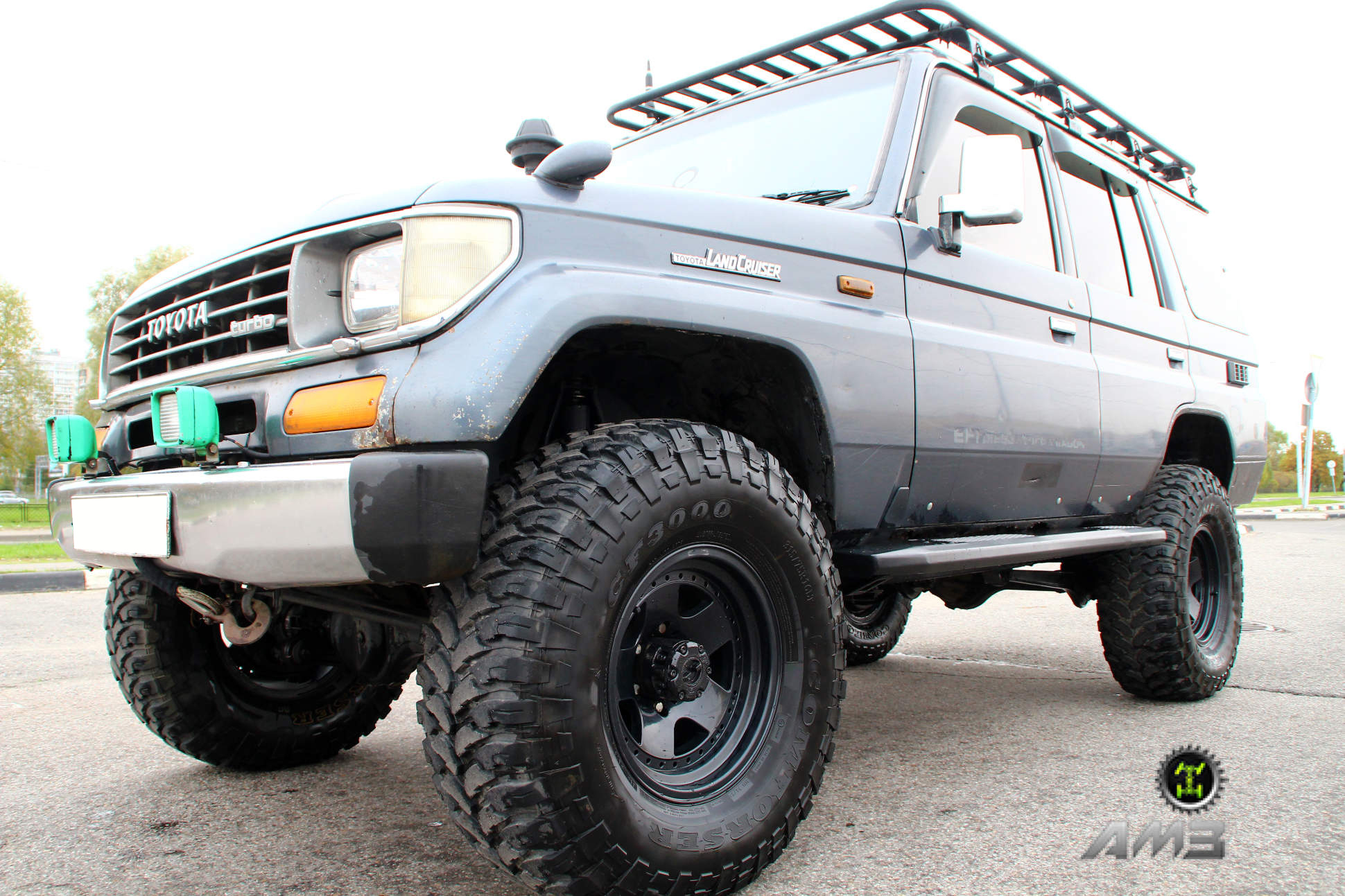 Силовые пороги Toyota Land Cruiser Prado 78 (длинная) — изображение 4