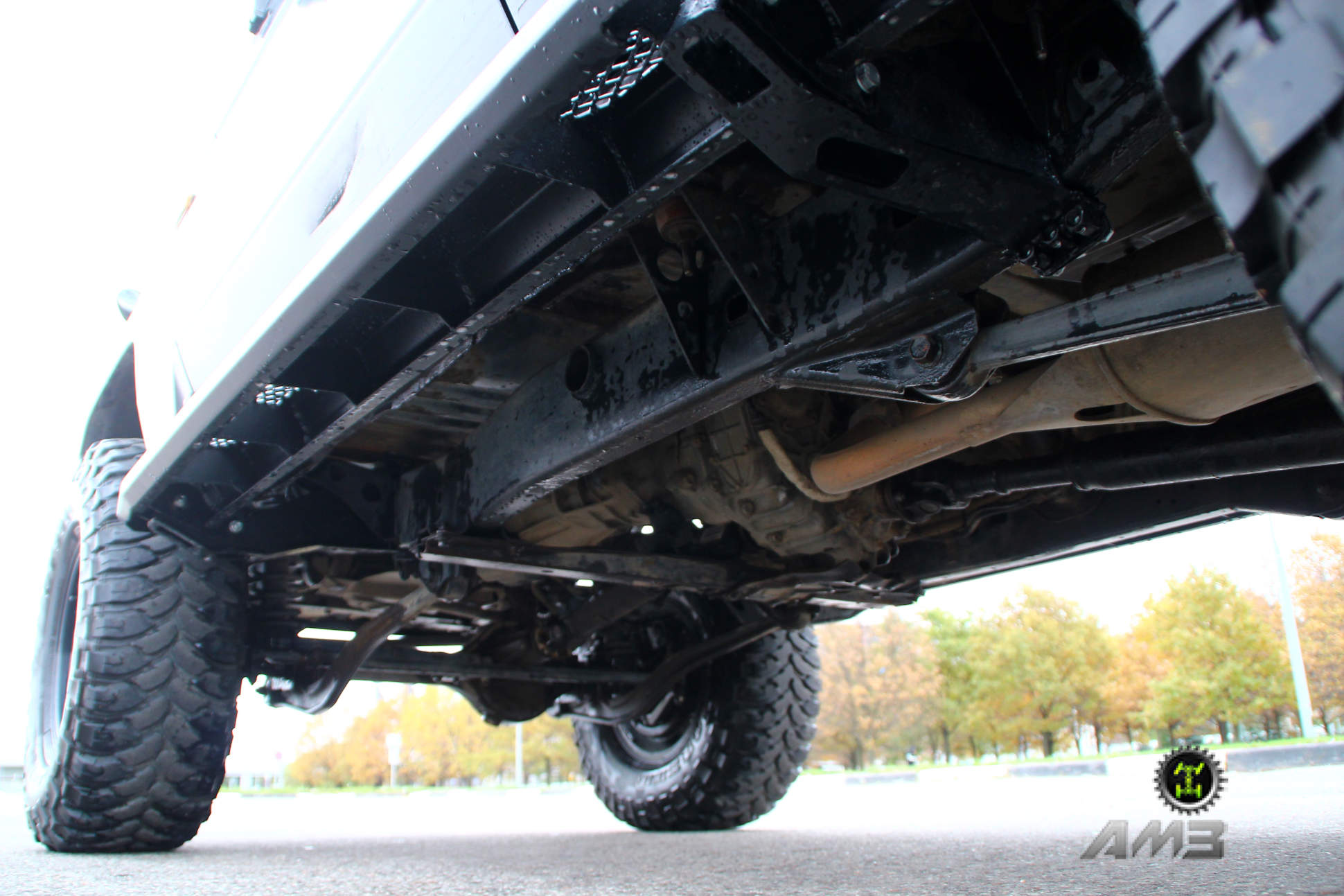 Силовые пороги Toyota Land Cruiser Prado 78 (длинная) — изображение 3