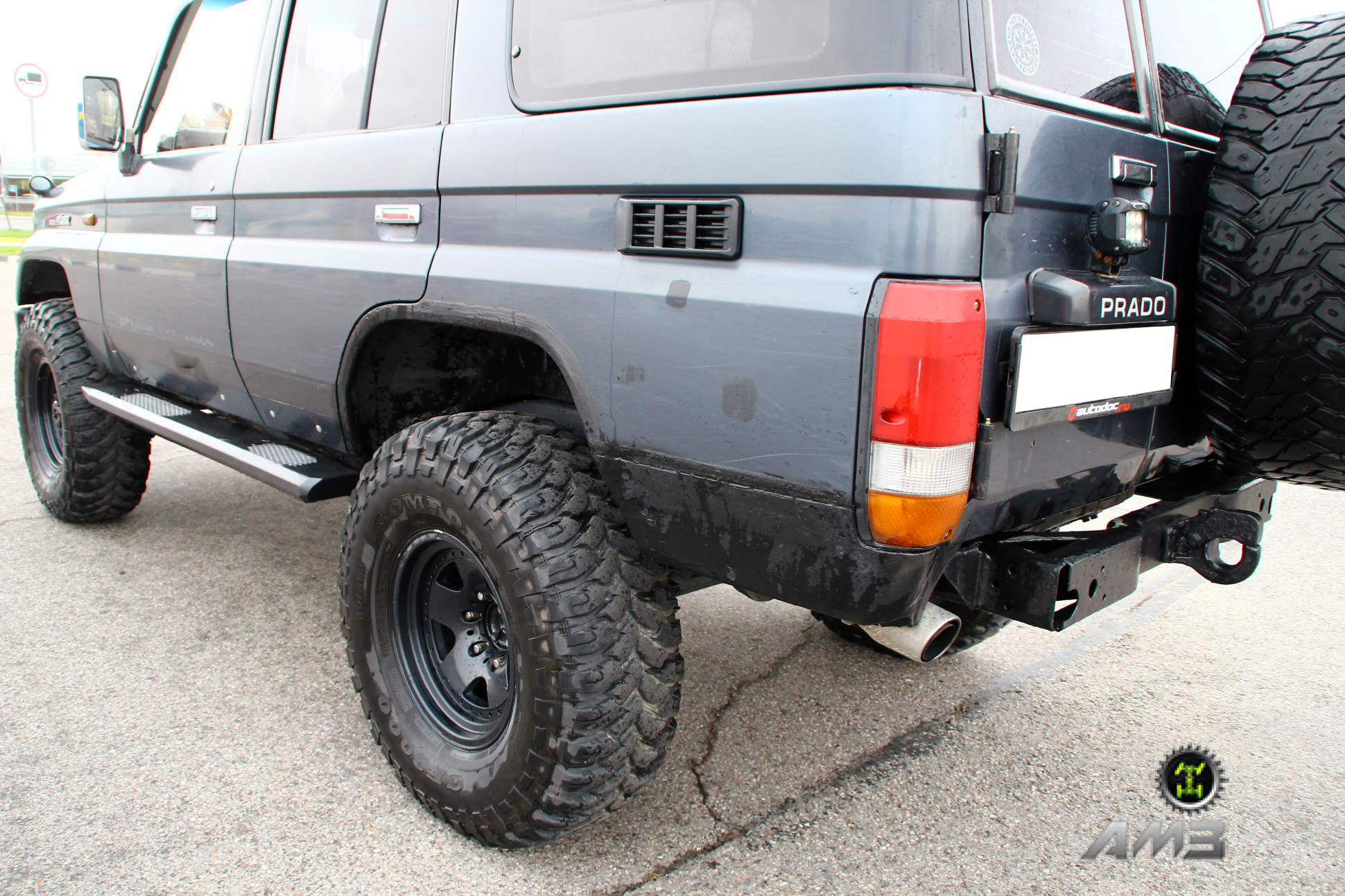 Силовые пороги Toyota Land Cruiser Prado 78 (длинная) — изображение 2