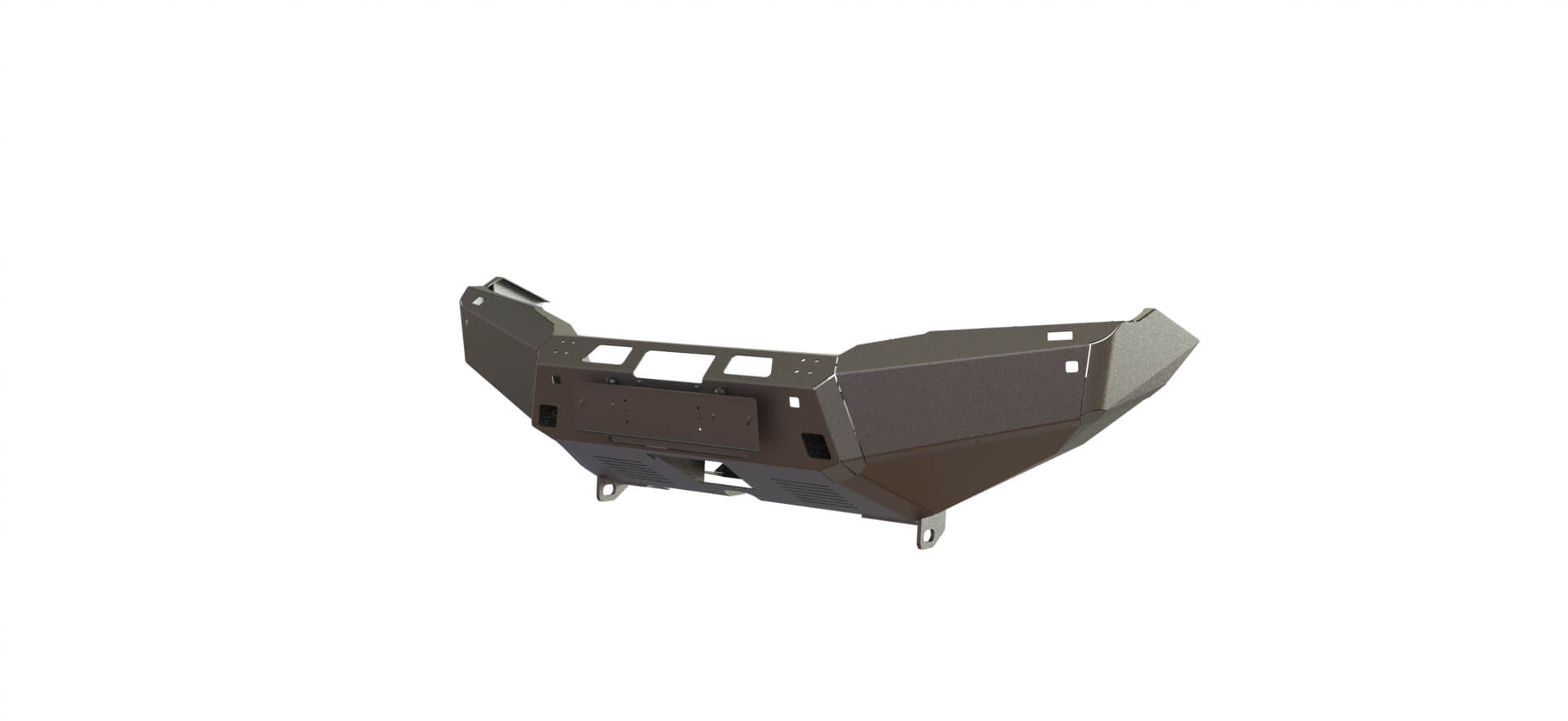 Бампер силовой передний STC Nissan Patrol Y62 2014-2019