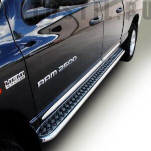Пороги с накладным листом Dodge RAM 1500