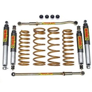 Комплект подвески Tough Dog Toyota Land Cruiser 80/105 амортизаторы BMX Foam Cell масляные 9 ступеней регулировки нагрузка перед 110 кг зад 300+ кг лифт 50 мм