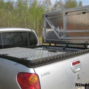 Крышка кузова Mitsubishi L200 2006-2015 распашная, алюминий