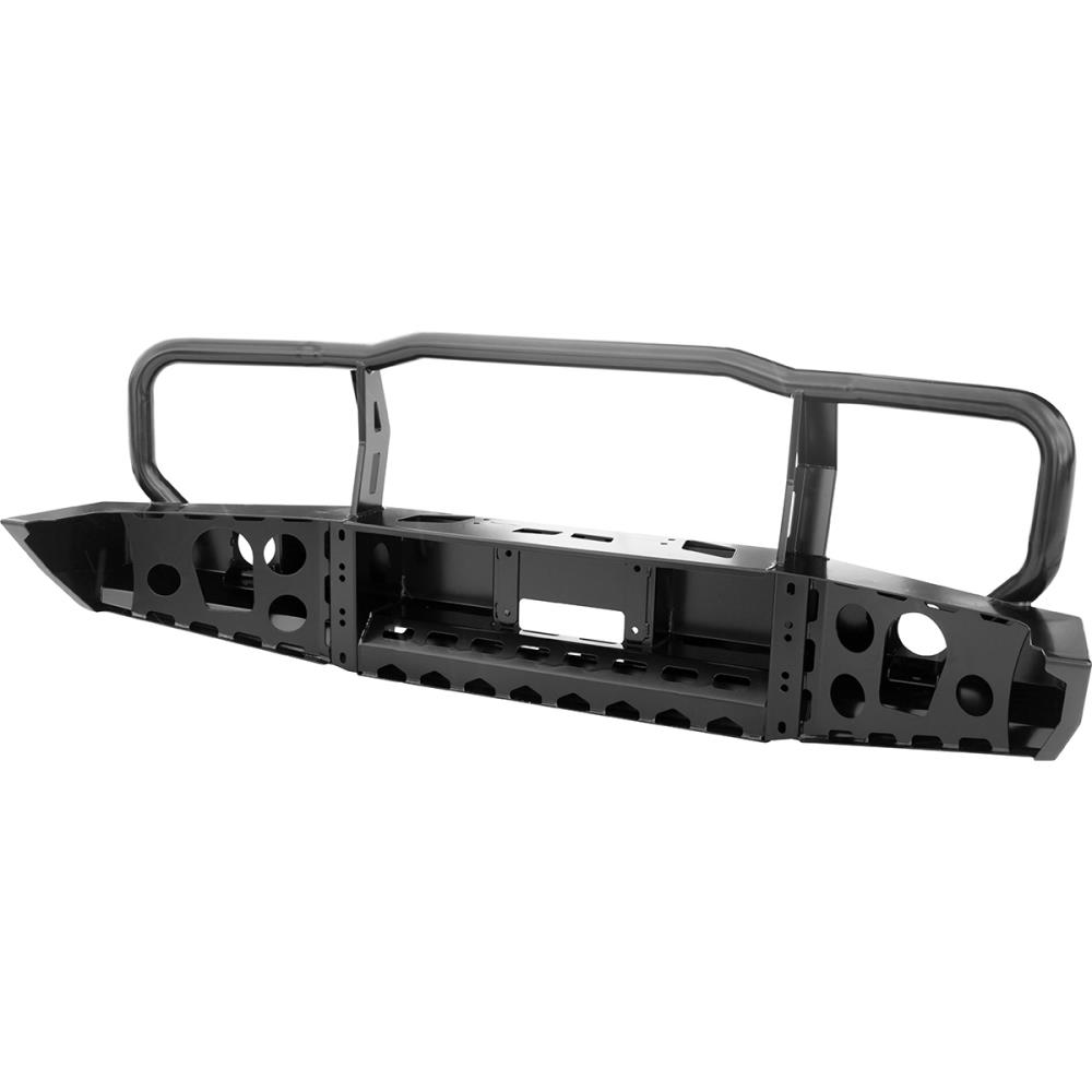Бампер РИФ передний Toyota Land Cruiser 76/78 2007+ c доп. фарами и защитной дугой, с площадкой под — изображение 2