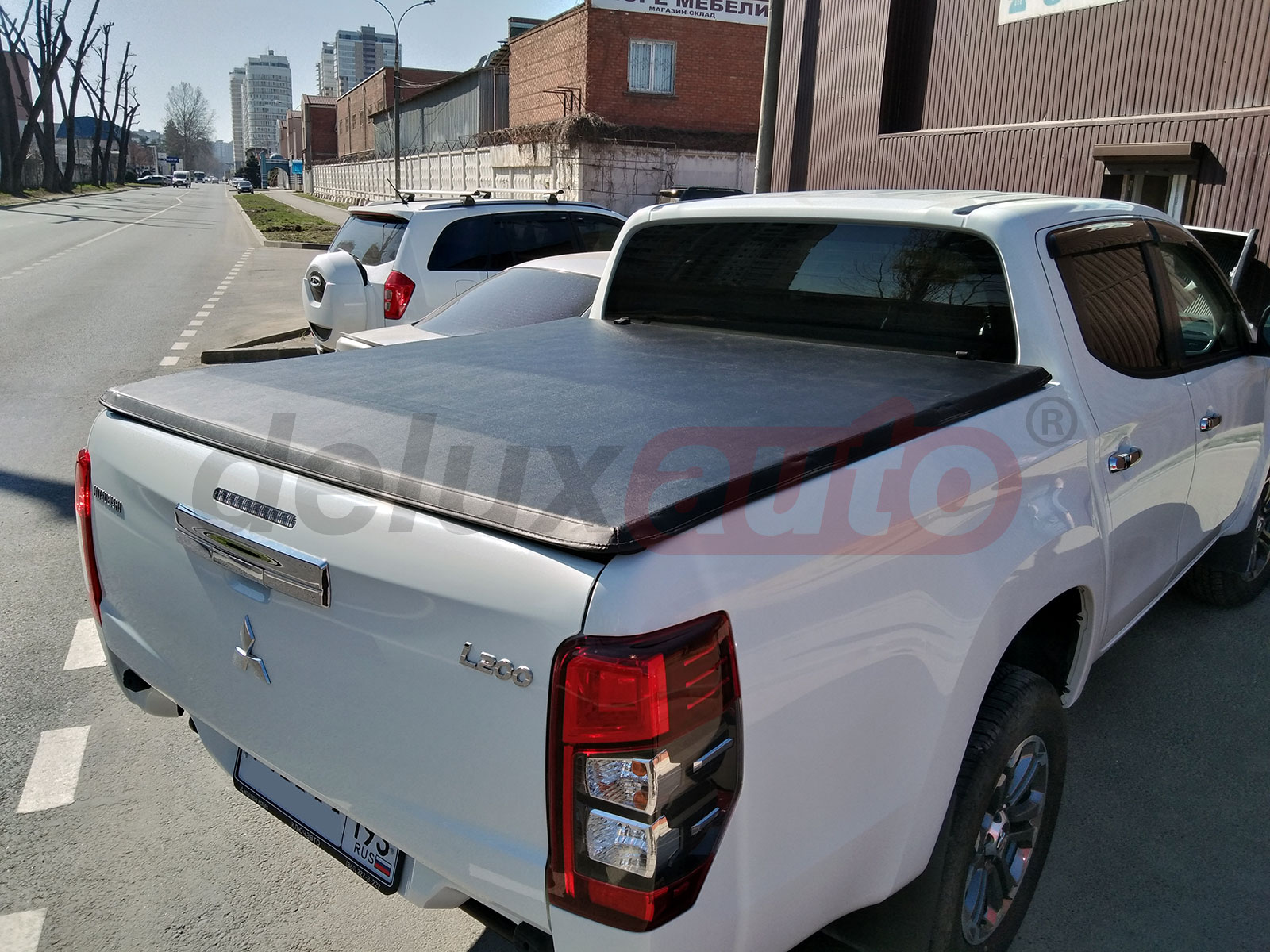 Крышка кузова S3, 3 секции, винил, MITSUBISHI L200, 2015-н.в.