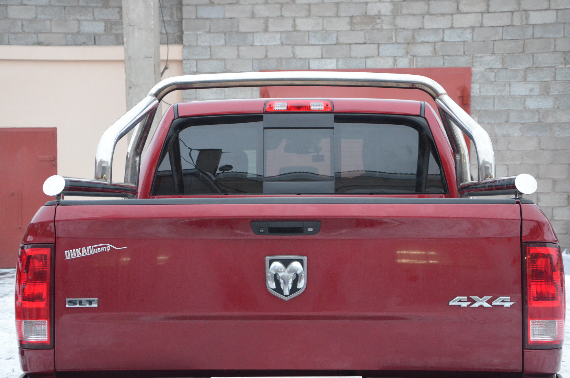 Защита кузова пикапа Dodge RAM 1500 труба Ø76 — изображение 5