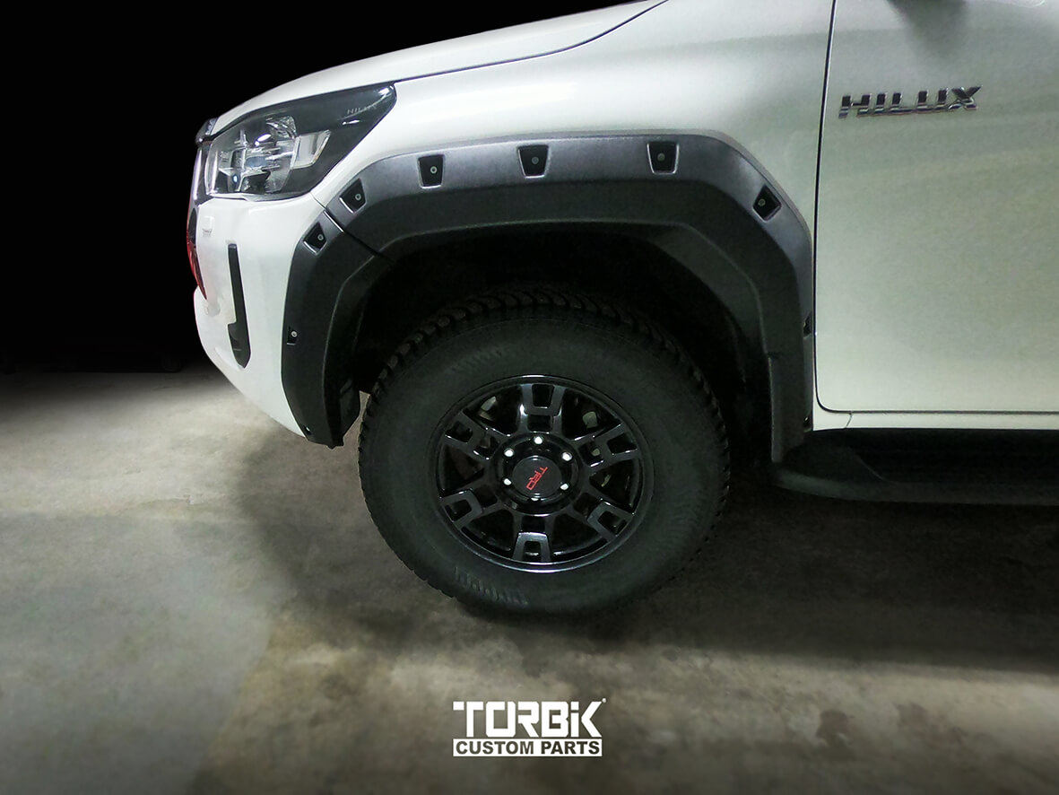 РАСШИРИТЕЛИ КОЛЕСНЫХ АРОК TOYOTA HILUX 8 — изображение 3