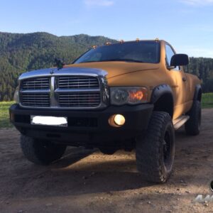 Силовой бампер передний Dodge Ram III (2001-2005) (серия Л)