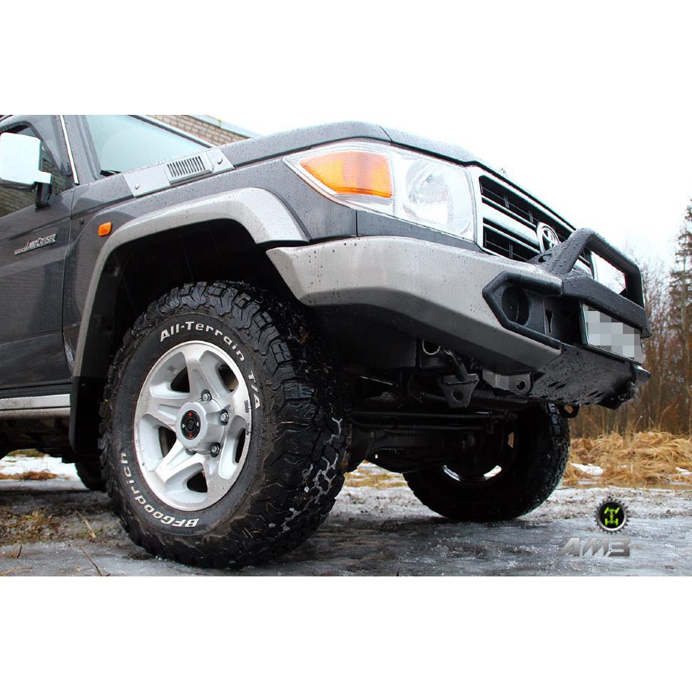Силовой бампер передний Toyota Land Cruiser 76 (серия Рино) — изображение 2
