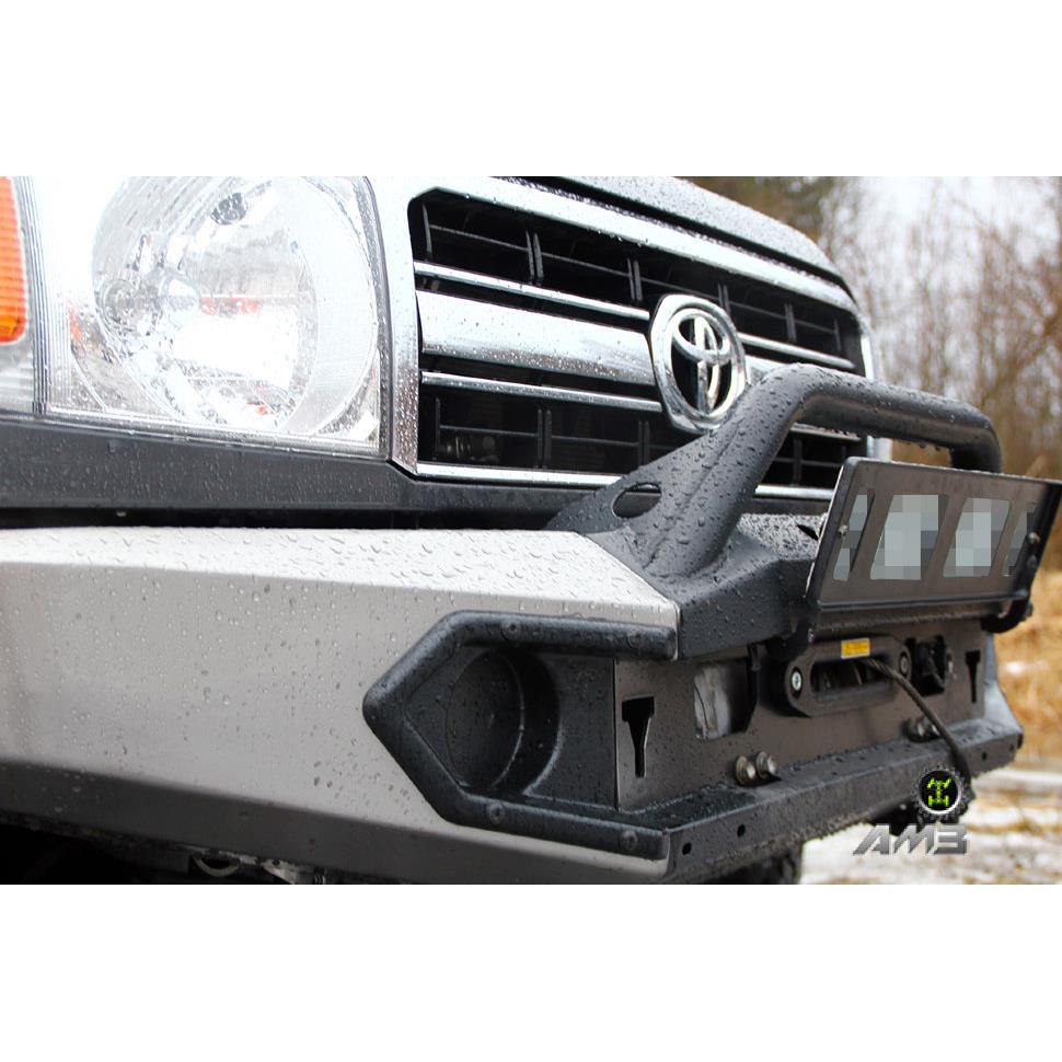 Силовой бампер передний Toyota Land Cruiser 76 (серия Рино) — изображение 8