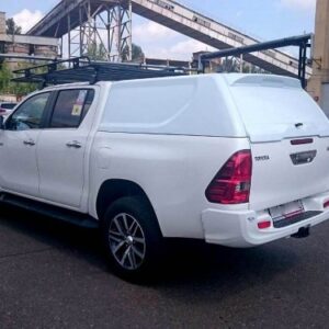 Кунг для Toyota Hilux (двойная кабина) (08.2015-) (белый) (1 дверь)
