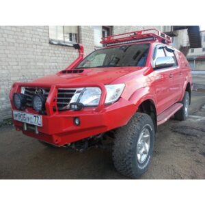 Багажник экспедиционный (корзина) РИФ 1200x1400 мм для Toyota Hilux 2005-2014 (RIFVIG-roof)