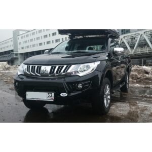 БАМПЕР АВС-ДИЗАЙН ПЕРЕДНИЙ MITSUBISHI L200 2015- (ПОД ШТАТНУЮ ОПТИКУ, белый) АВС-ДИЗАЙН