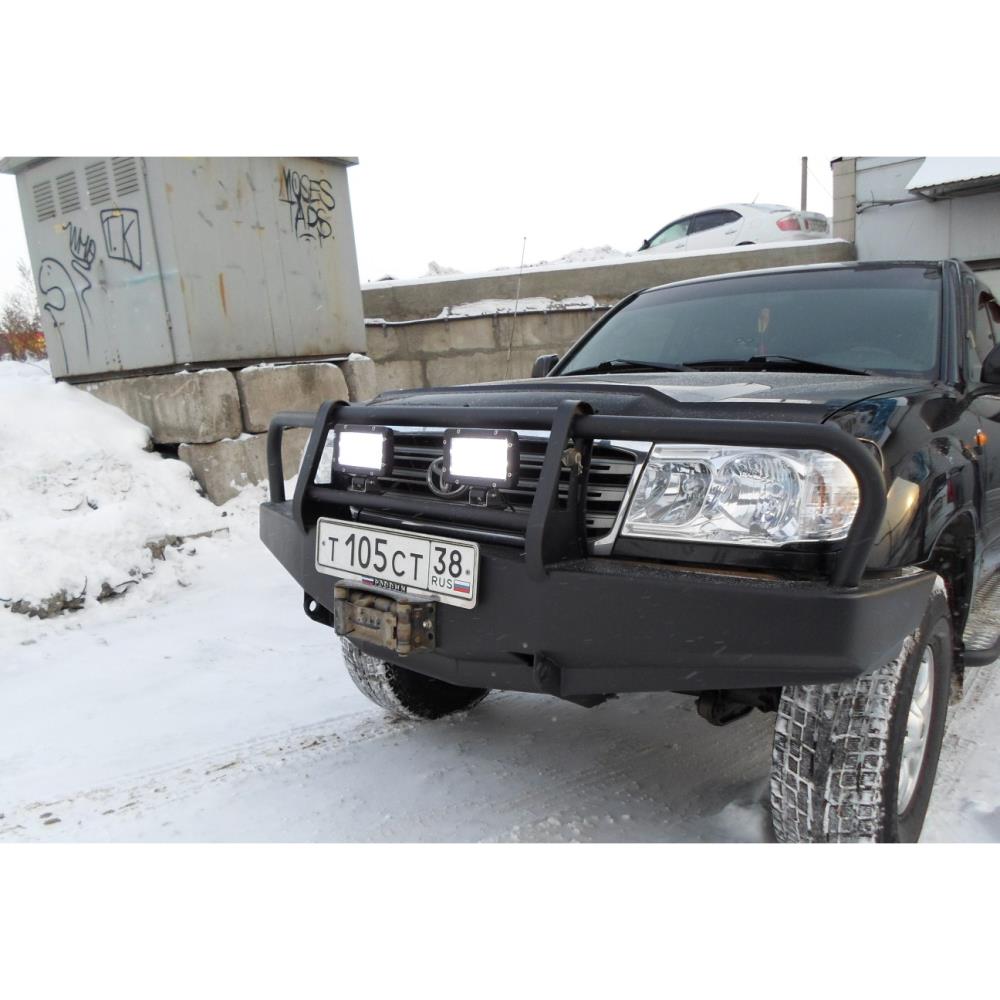 Бампер передний cиловой Toyota Land Cruiser 105 — изображение 3