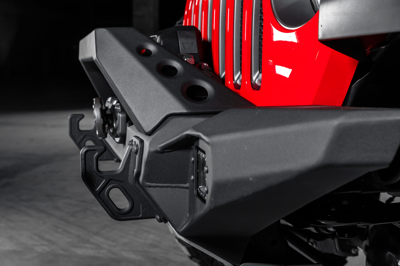 БАМПЕР СИЛОВОЙ ПЕРЕДНИЙ RIVAL АЛЮМИНИЕВЫЙ ДЛЯ JEEP WRANGLER JL — изображение 14