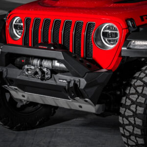 RIVAL ALUMINUM FRONT STUBBY BUMPER FOR JEEP WRANGLER (JL, JK, JT - except Mojave)
