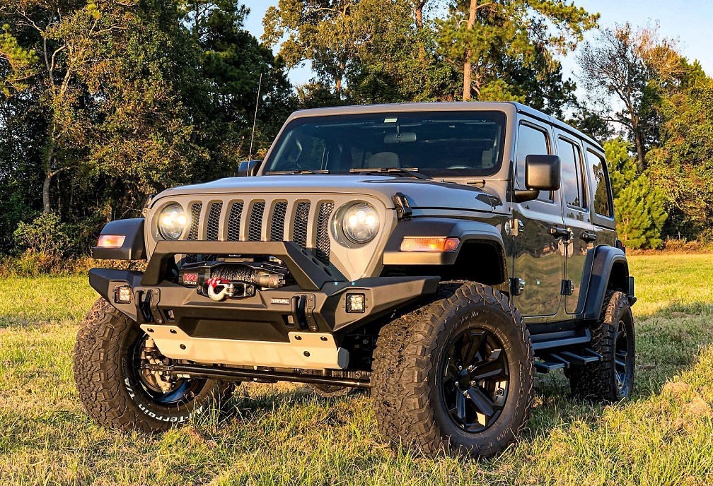 БАМПЕР СИЛОВОЙ ПЕРЕДНИЙ RIVAL АЛЮМИНИЕВЫЙ ДЛЯ JEEP WRANGLER JL — изображение 6