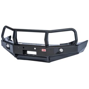 Бампер РИФ силовой передний Ford Ranger T6 2011-2015 с доп. фарами и защитной дугой