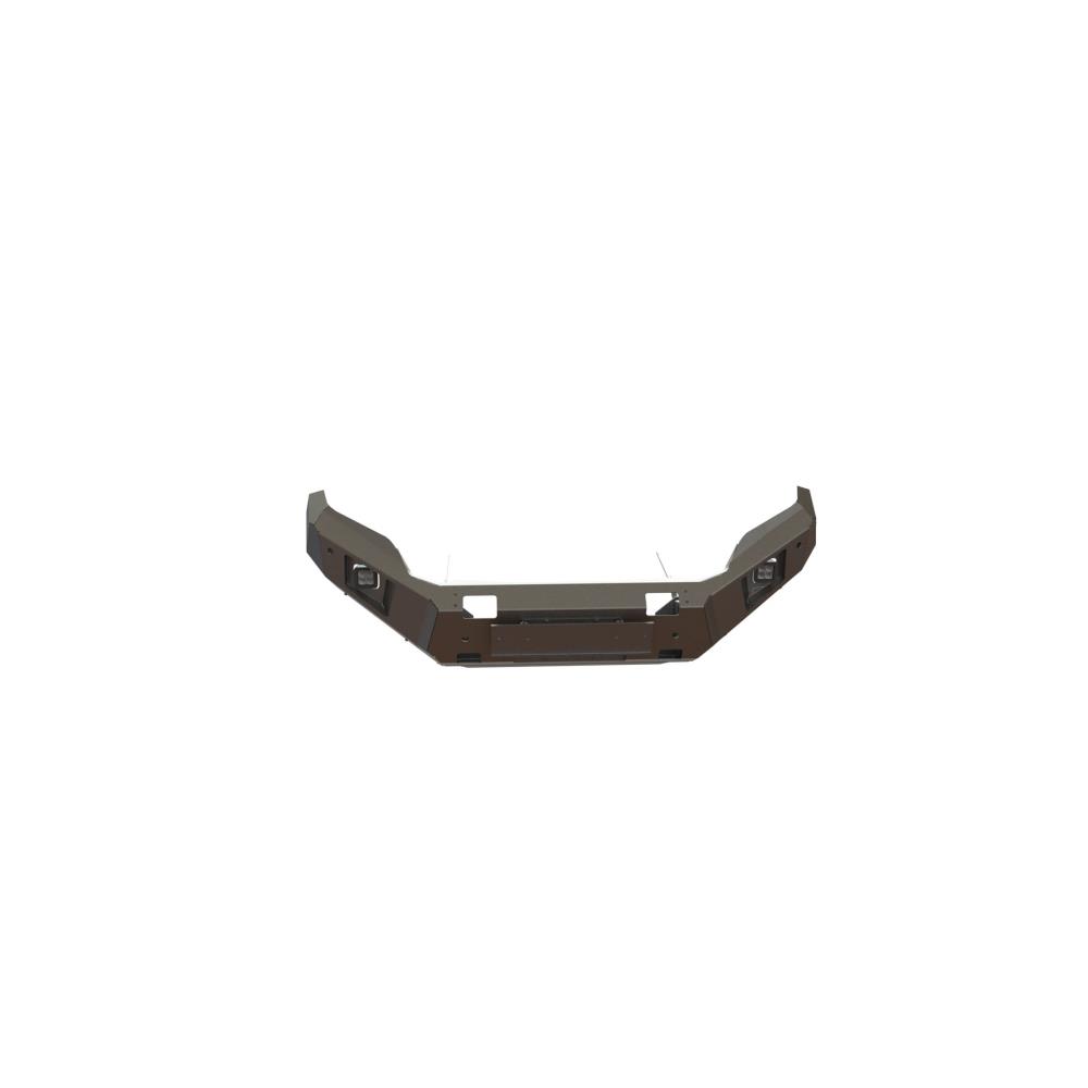 Бампер силовой передний STC тип Revo Toyota Land Cruiser Prado 150 2013-2017 с противотуманными фарами — изображение 2