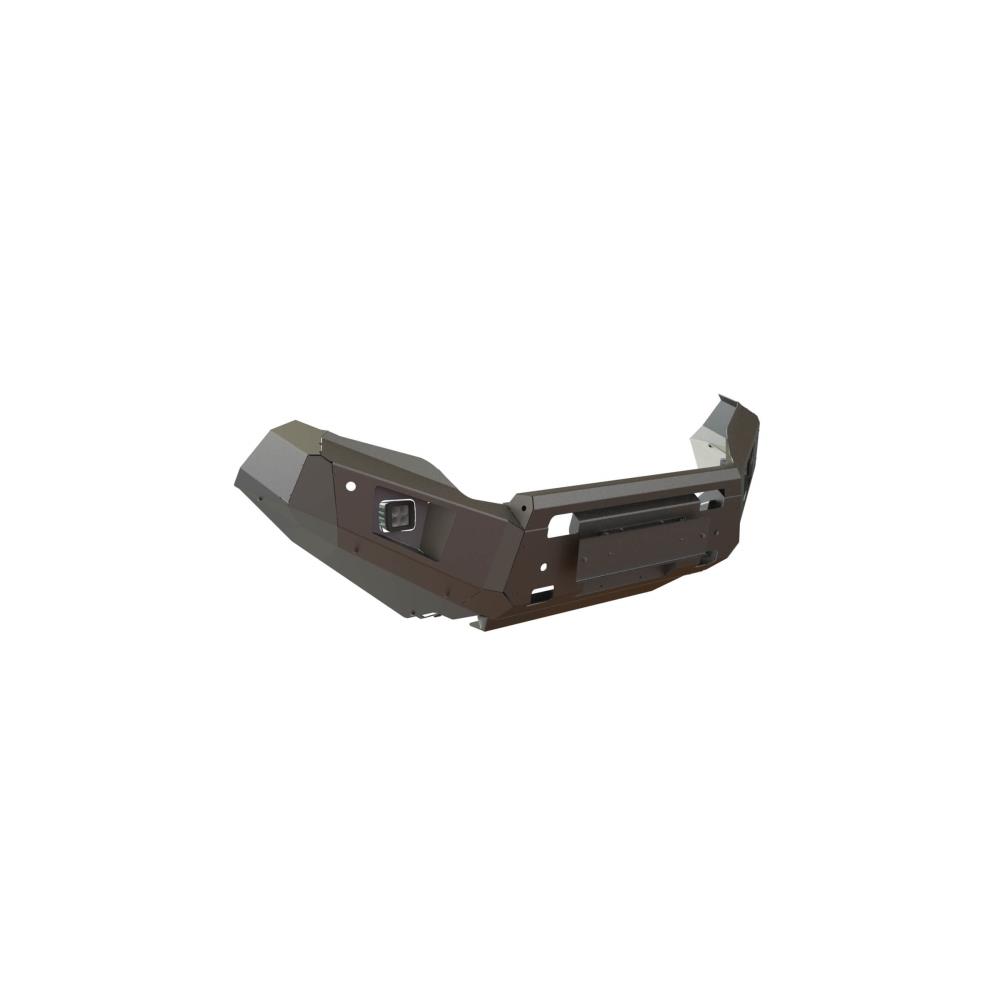 Бампер силовой передний STC тип Revo Toyota Land Cruiser Prado 150 2013-2017 с защитной дугой и противотуманными фарами
