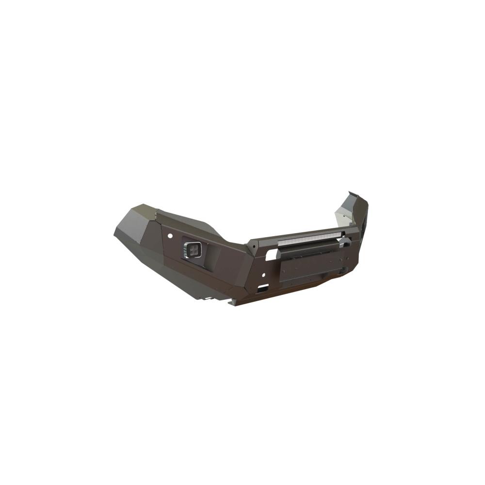 Бампер силовой передний STC тип Revo Toyota Land Cruiser Prado 150 2013-2017 с защитной дугой, противотуманными фарами и балкой дальнего света