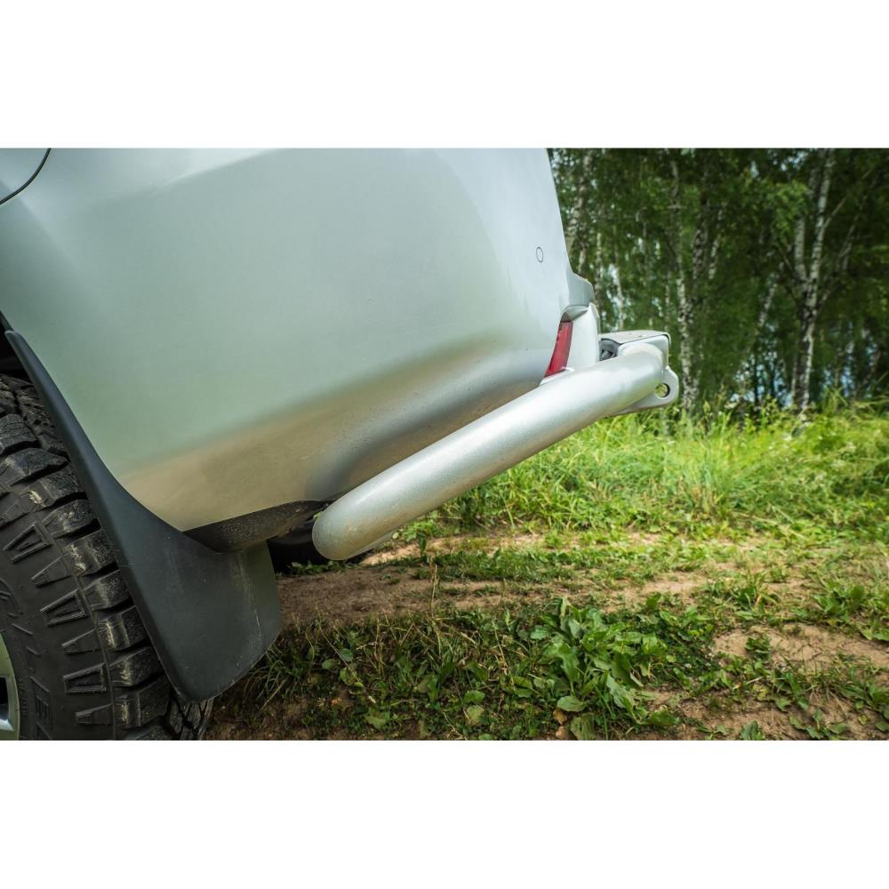 Бампер РИФ силовой задний Toyota Land Cruiser Prado 150 c квадратом под фаркоп — изображение 6