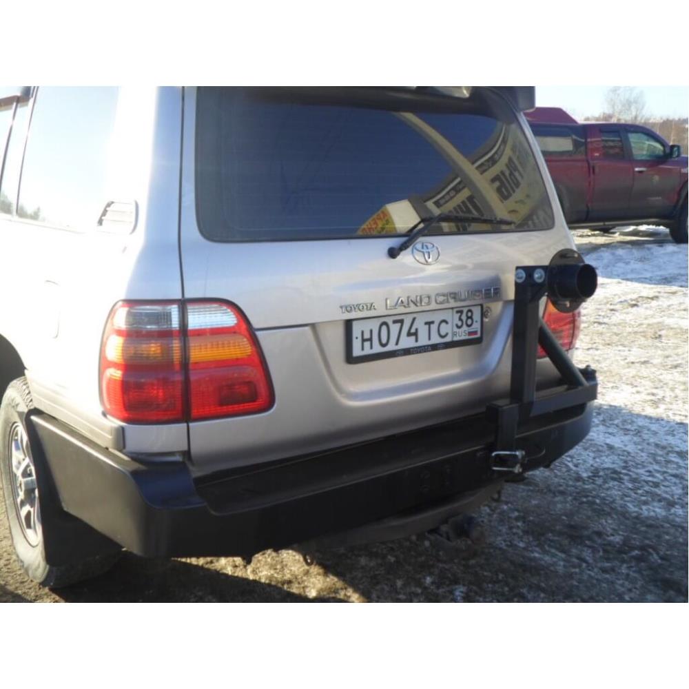 Бампер задний cиловой Toyota Land Cruiser 100