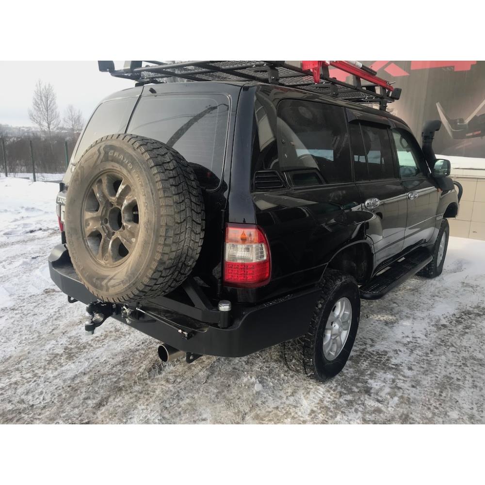 Бампер задний cиловой Toyota Land Cruiser 100 — изображение 5