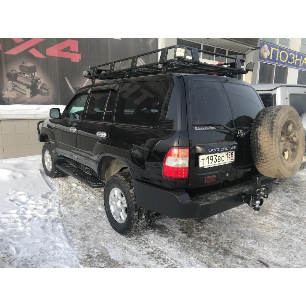 Бампер задний cиловой Toyota Land Cruiser 100 — изображение 8