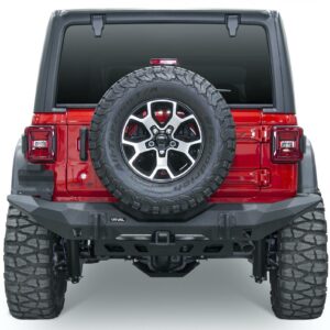 БАМПЕР СИЛОВОЙ ЗАДНИЙ RIVAL АЛЮМИНИЕВЫЙ ДЛЯ JEEP WRANGLER JL, ДЛИННЫЙ