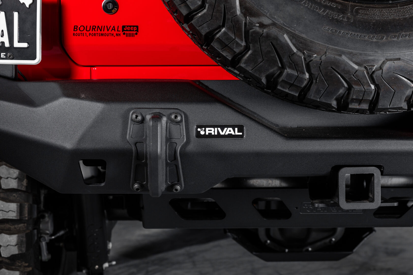 БАМПЕР СИЛОВОЙ ЗАДНИЙ RIVAL АЛЮМИНИЕВЫЙ ДЛЯ JEEP WRANGLER JL, ДЛИННЫЙ — изображение 6