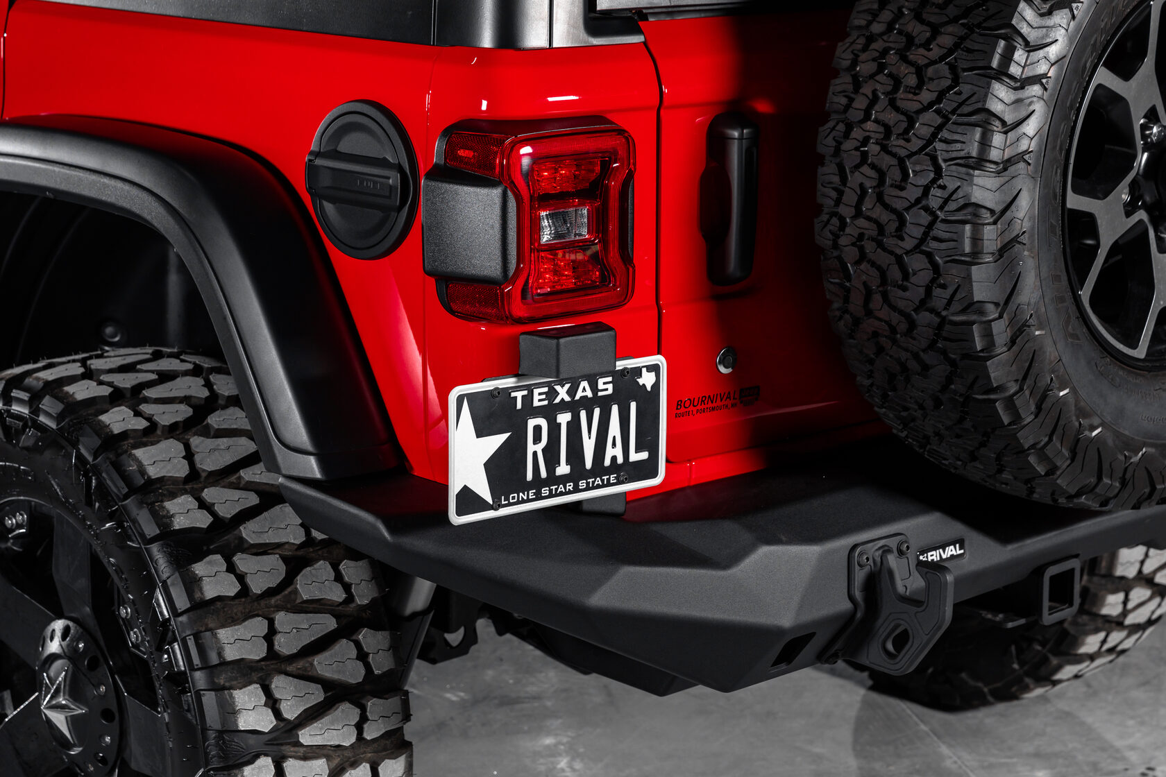 БАМПЕР СИЛОВОЙ ЗАДНИЙ RIVAL АЛЮМИНИЕВЫЙ ДЛЯ JEEP WRANGLER JL, ДЛИННЫЙ — изображение 7