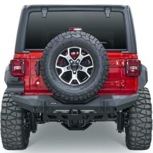 БАМПЕР СИЛОВОЙ ЗАДНИЙ RIVAL АЛЮМИНИЕВЫЙ ДЛЯ JEEP WRANGLER JL, КОРОТКИЙ