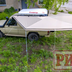 Маркиза автомобильная РИФ веерная 2,5х2,5 м (левая)