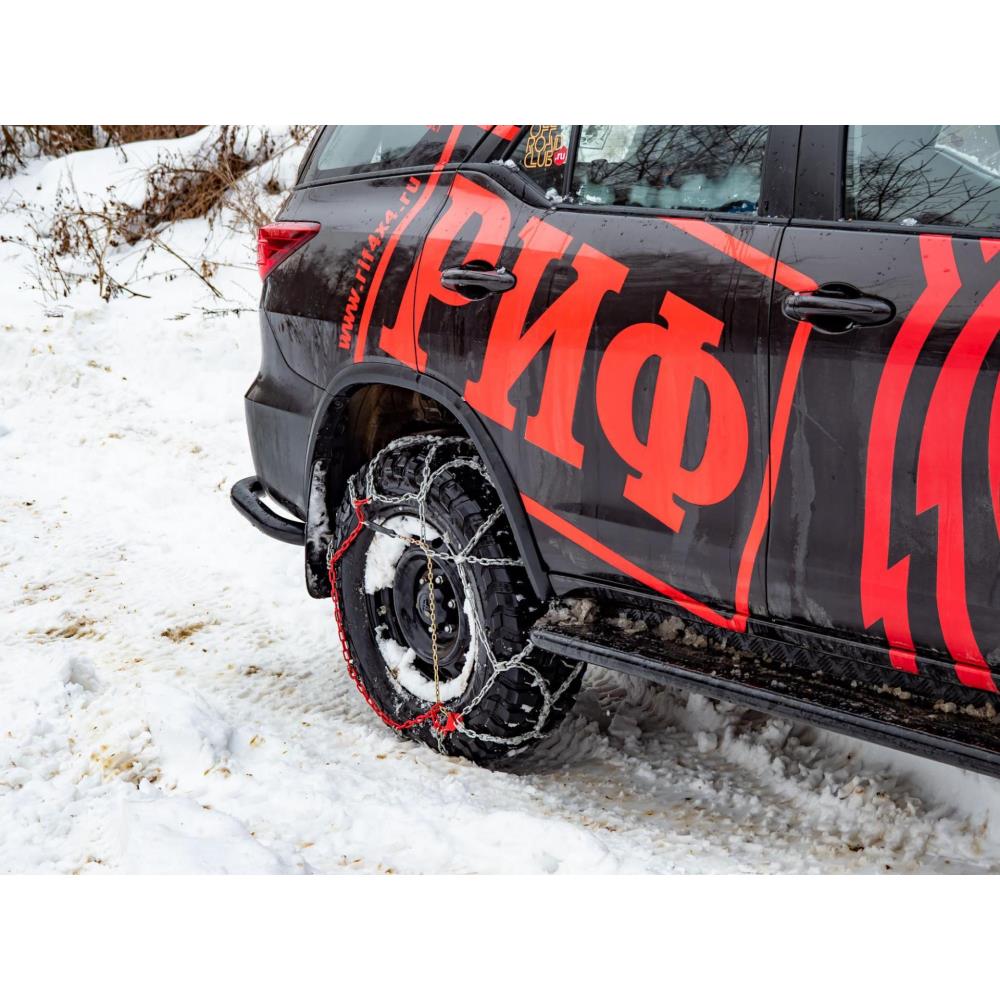 Цепи противоскольжения РИФ 4х4 "соты" 16 мм, 265/70R18, 275/55R20, 275/65R18, 285/50R20, 285/60R18, 285/75R16, 285/70/R17, 285/70R16, 285/75R16, 285/65R17, 295/70R16 (к-т 2 шт.)
