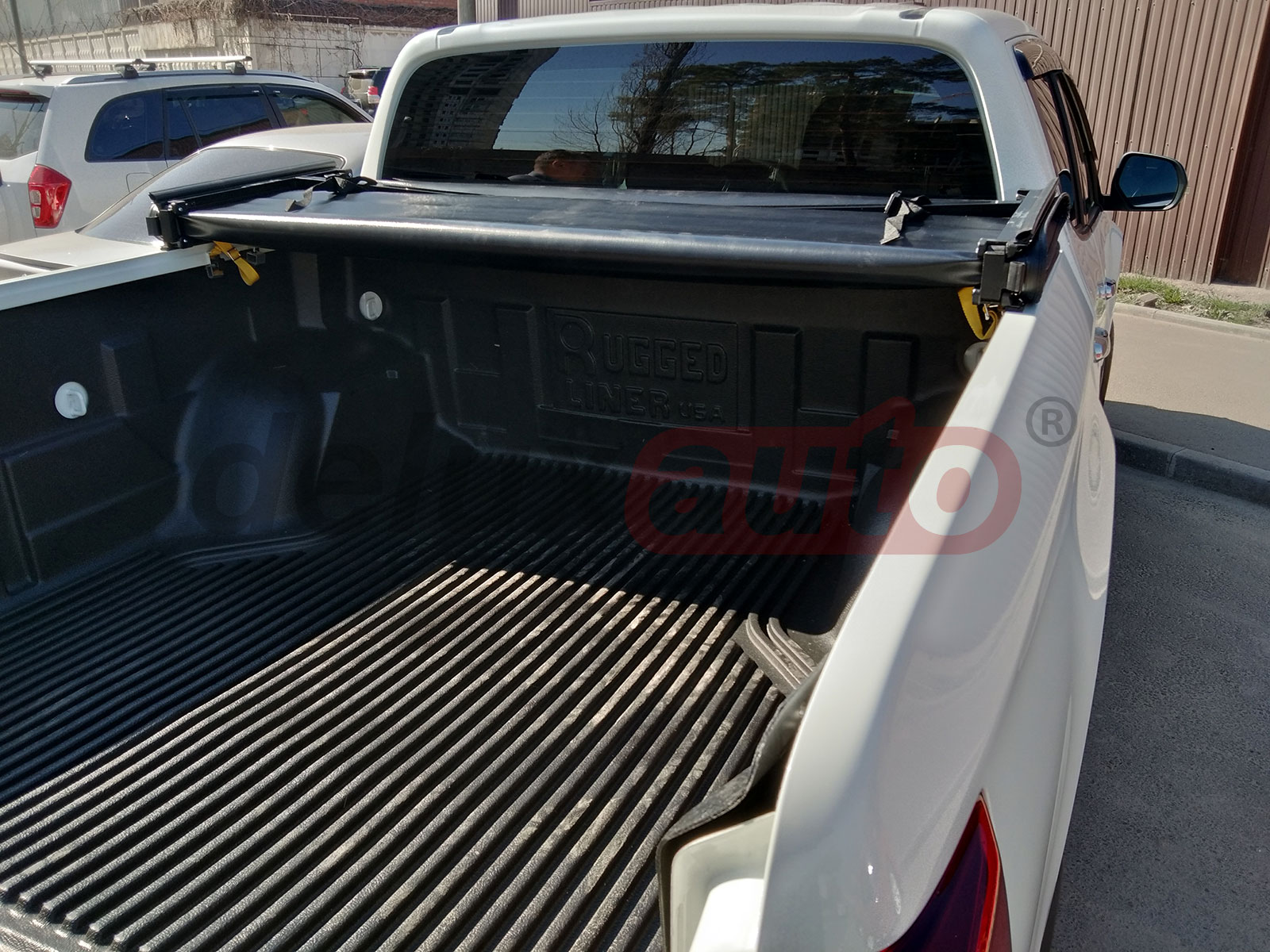 Крышка кузова S3, 3 секции, винил, MITSUBISHI L200, 2015-н.в. — изображение 7