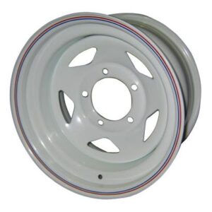 Диск усиленный УАЗ стальной белый 5x139,7 8xR16 d110 ET-19 (треуг.)