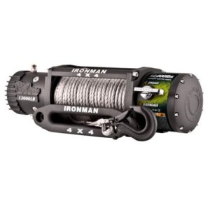 Электрическая лебедка 9500lbs 12V (синтетический трос)