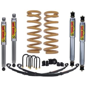 Комплект подвески Tough Dog Toyota Land Cruiser 79/78 амортизаторы BMX Foam Cell масляные 9 ступеней регулировки нагрузка перед 100 кг зад 300+ кг лифт 50 мм