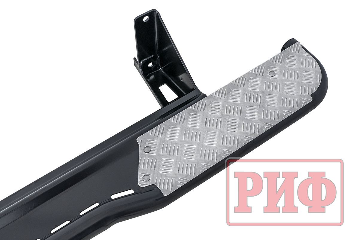 Пороги РИФ силовые Mitsubishi L200 2005-2015 — изображение 4