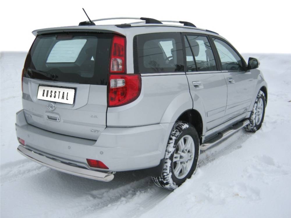 GREAT WALL HOVER H3 2010-2013 Защита заднего бампера d76 (дуга)