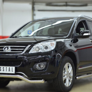 Great Wall Hover H6 2012-2013 Пороги труба d63 (вариант 3)