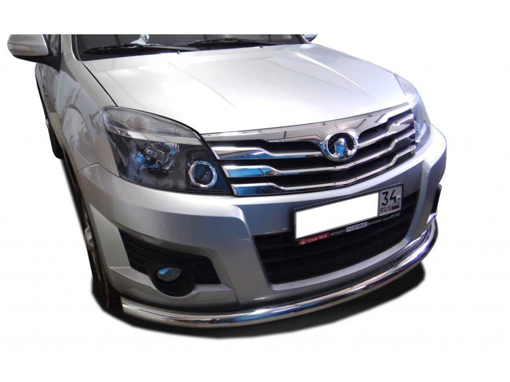 Защита переднего бампера радиус Great Wall Hover 3 2009