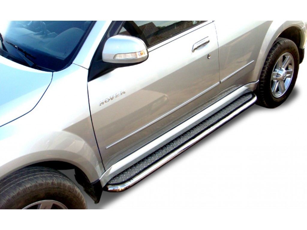 Пороги с накладным листом Great Wall Hover 3 2009