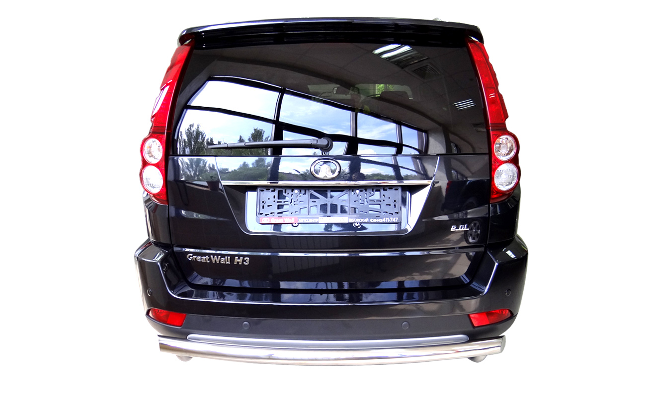 Защита заднего бампера Great Wall Hover 3 2014