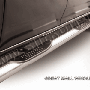 Защита порогов d76 с проступями Great Wall Wingle (2013)