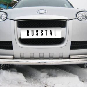 Great Wall Wingle 3 2010-2013 Защита переднего бампера d76/42 Х2 (дуга)