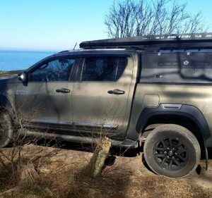 Кунг экспедиционный трехдверный V поколения алюминиевый - Toyota Hilux