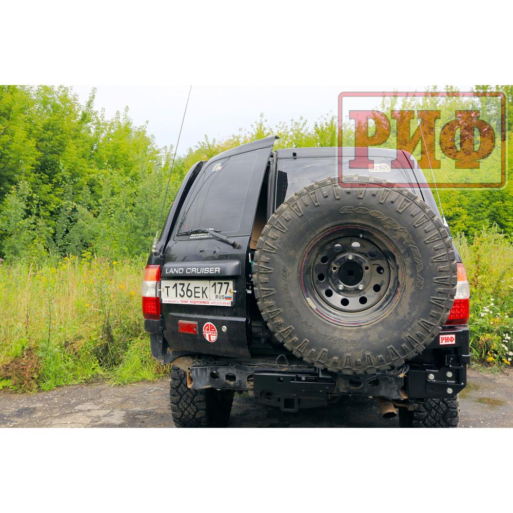 Калитка РИФ с фаркопом в штатный задний бампер Toyota Land Cruiser 105 (RIF105-80004) — изображение 8